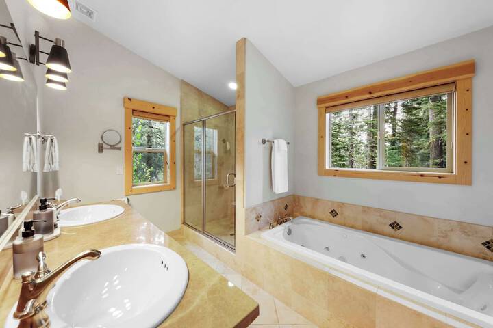 Modern Lake Tahoe Retreat Ski and Swim