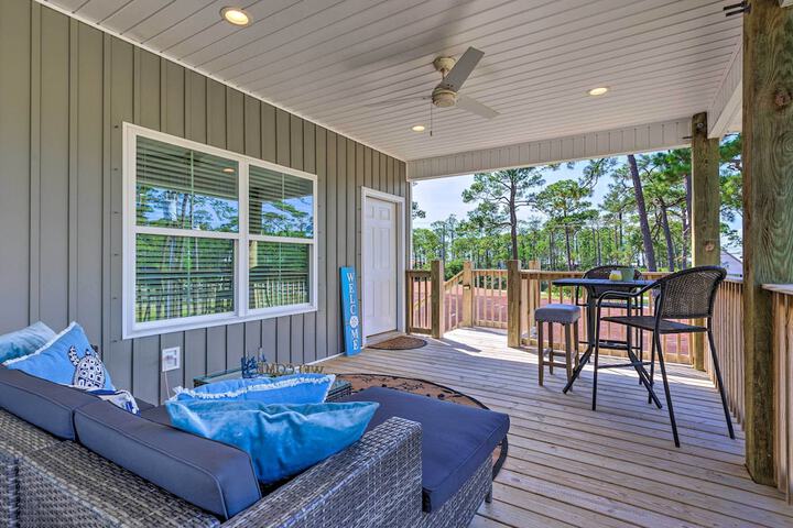 Dauphin Island Retreat: 2 Blocks to Beach!