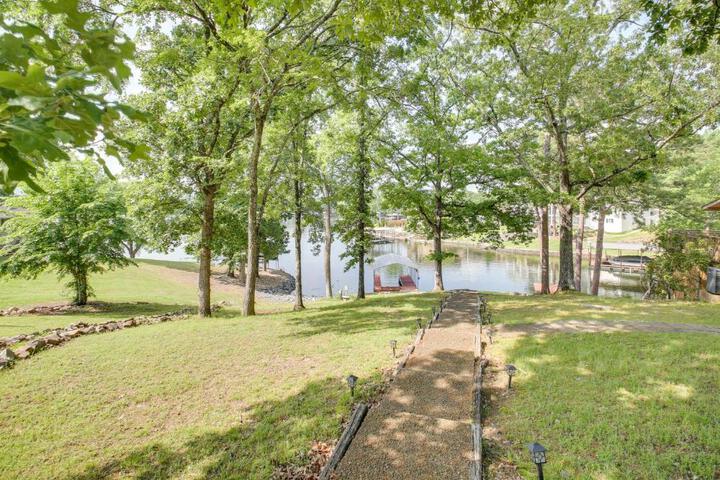 Private Pool: Lakefront Home in Hot Springs!