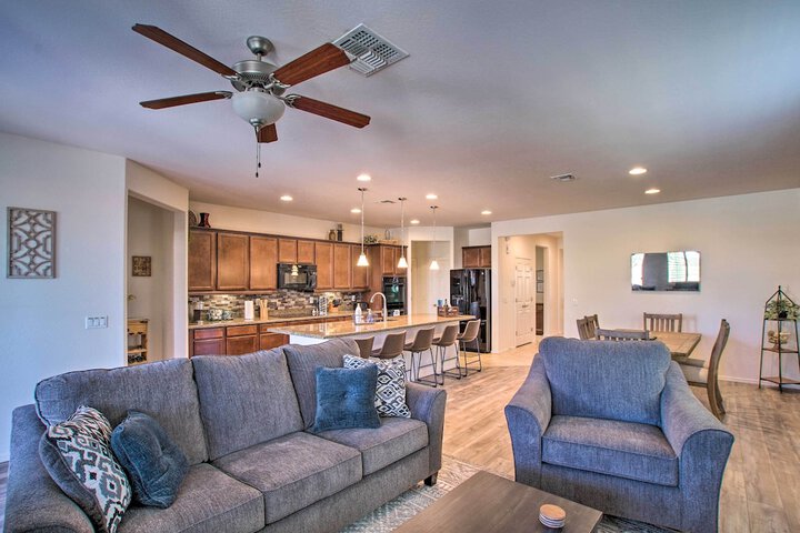 Pool & Covered Patio: San Tan Valley Home
