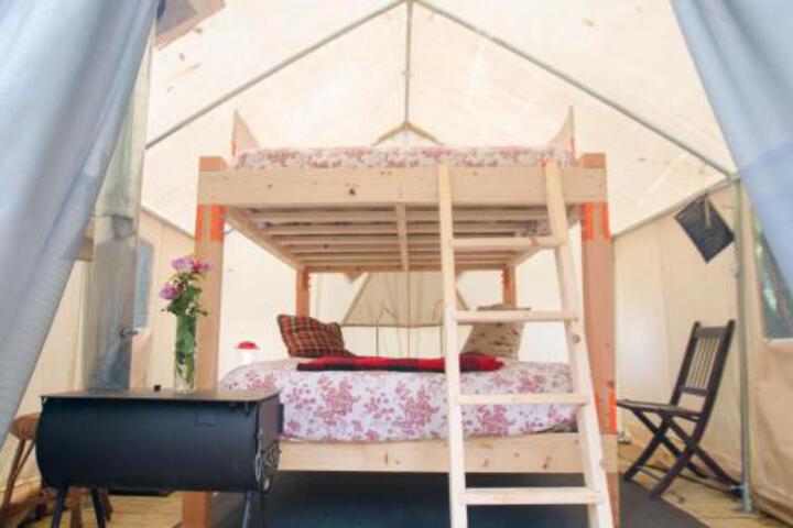 Tentrr Brookside at Camp RelevÉ