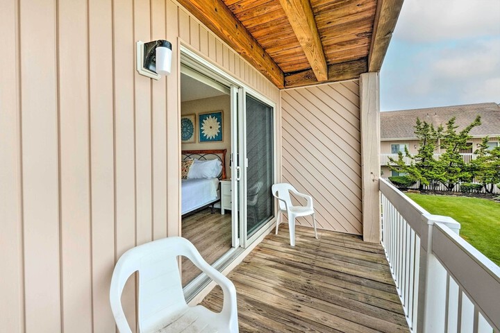 Brigantine Condo w / Beach Access & Pool Views