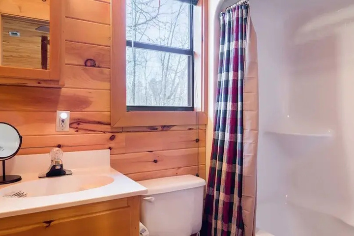 Deer Trail includes Sunken Hot Tub and Wood Fireplace by RedAwning