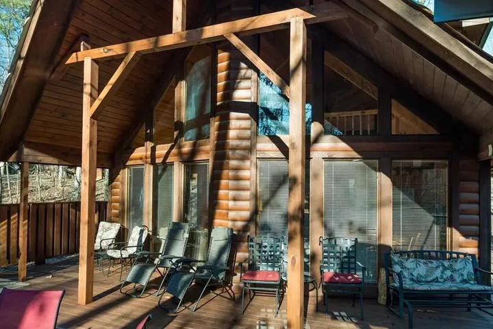 Deer Trail includes Sunken Hot Tub and Wood Fireplace by RedAwning