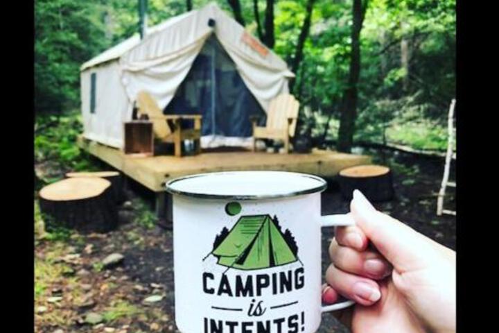 Tentrr Brookside at Camp RelevÉ