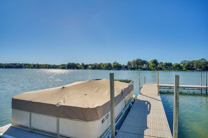 Waterfront Fond du Lac Home on Deneveu Lake!