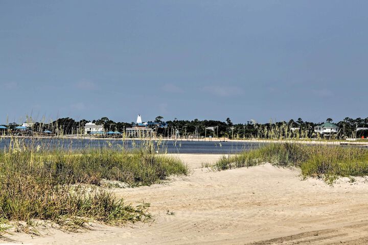 the Palm Bay St. Louis Home - Walk to Beach!