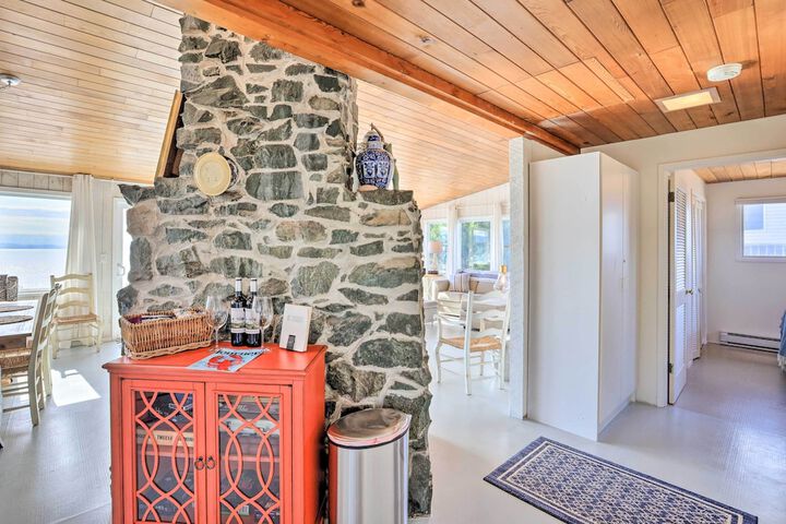 Waterfront Ferndale Home: Deck + Beach Access