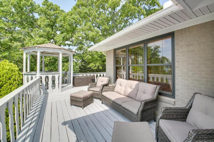 Private Pool: Lakefront Home in Hot Springs!
