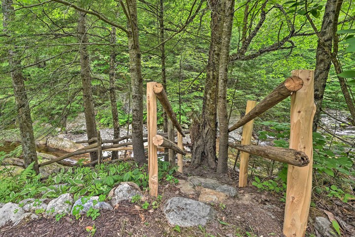 Beautiful Jay Peak Home Near Creek & Waterfalls!