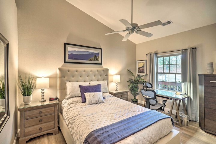 Indoor Pool & Golf Course Views: Lake Lure Condo!
