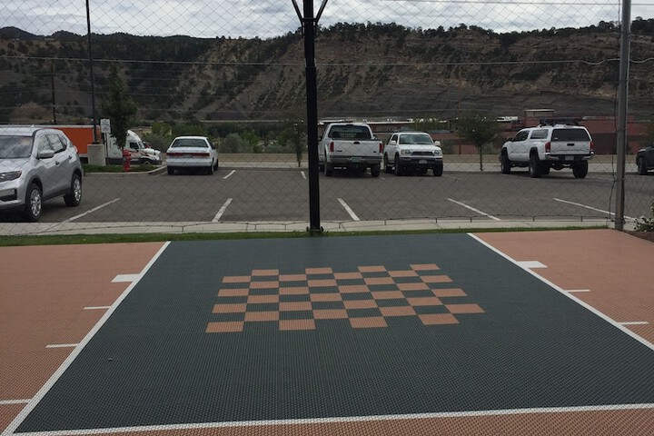 Tennis and Basketball Courts 114 of 118