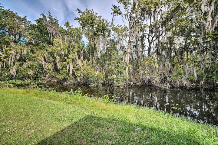 Peaceful Canal-front Retreat w / Boathouse!