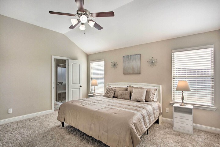 Private Yard & Grill: Greenville Vacation Rental