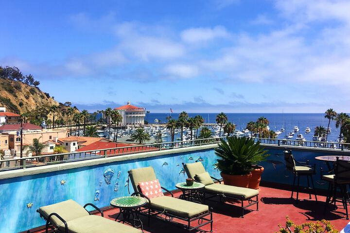 The Avalon Hotel on Catalina Island