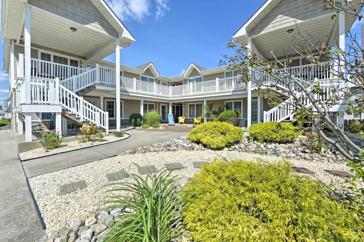 Brigantine Condo - Steps to the Ocean!