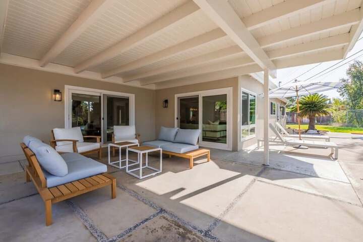 at Marbella Lane - Cozy Modern Home w / Relaxing Design & Pool