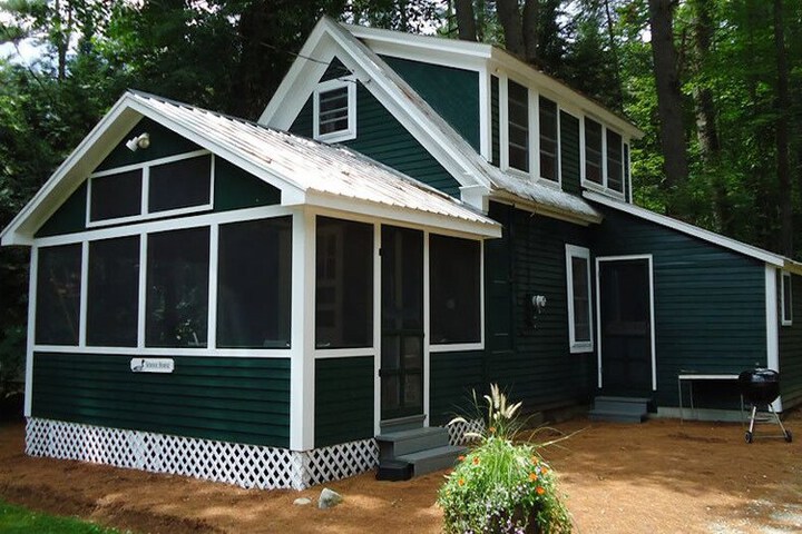 Schoolhouse at Gilmore Camps on Kezar Lake
