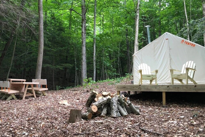 Tentrr  hidden Hoosic Riverside Camp
