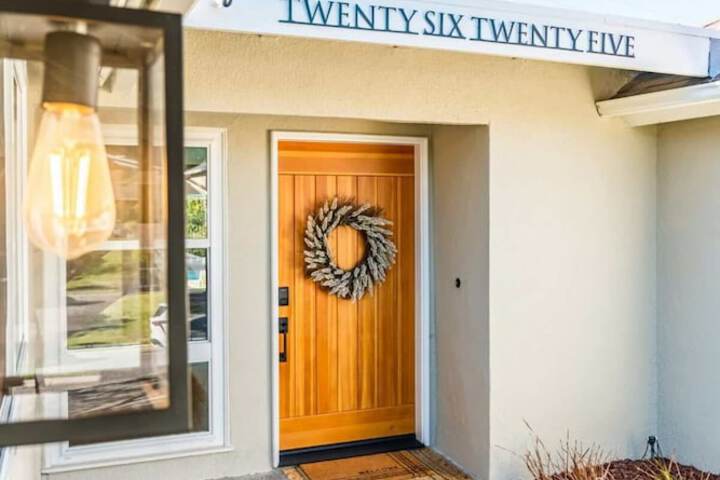 at Marbella Lane - Cozy Modern Home w / Relaxing Design & Pool