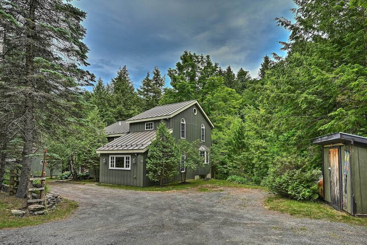 Beautiful Jay Peak Home Near Creek & Waterfalls!